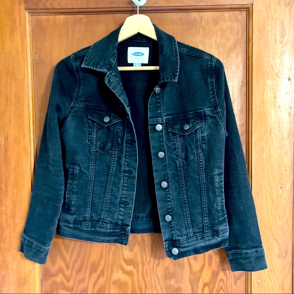 Black Jean Jacket